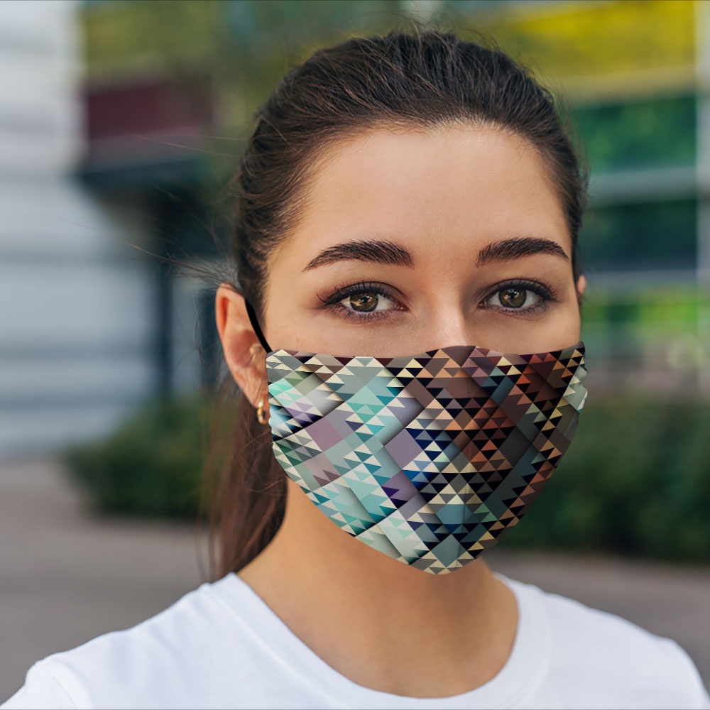 Khẩu trang nam nữ xịn Họa Tiết_1765 CARTWELL dây đeo mềm đeo thoải mái không đau tai dễ thở thoáng khí