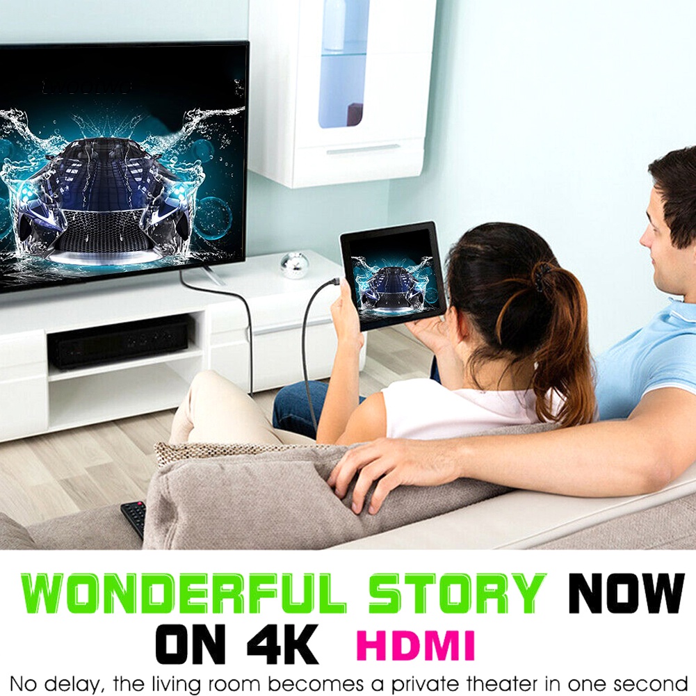 Haio| Dây Cáp Chuyển Đổi USB Type C Sang HDMI 1080P Dài 1m Cho Samsung Android