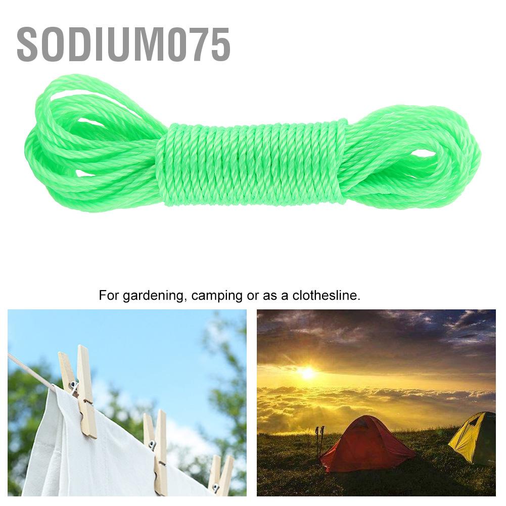 Sodium075 10m Gardening Garden Rope Nylon Climbing Traction Tying