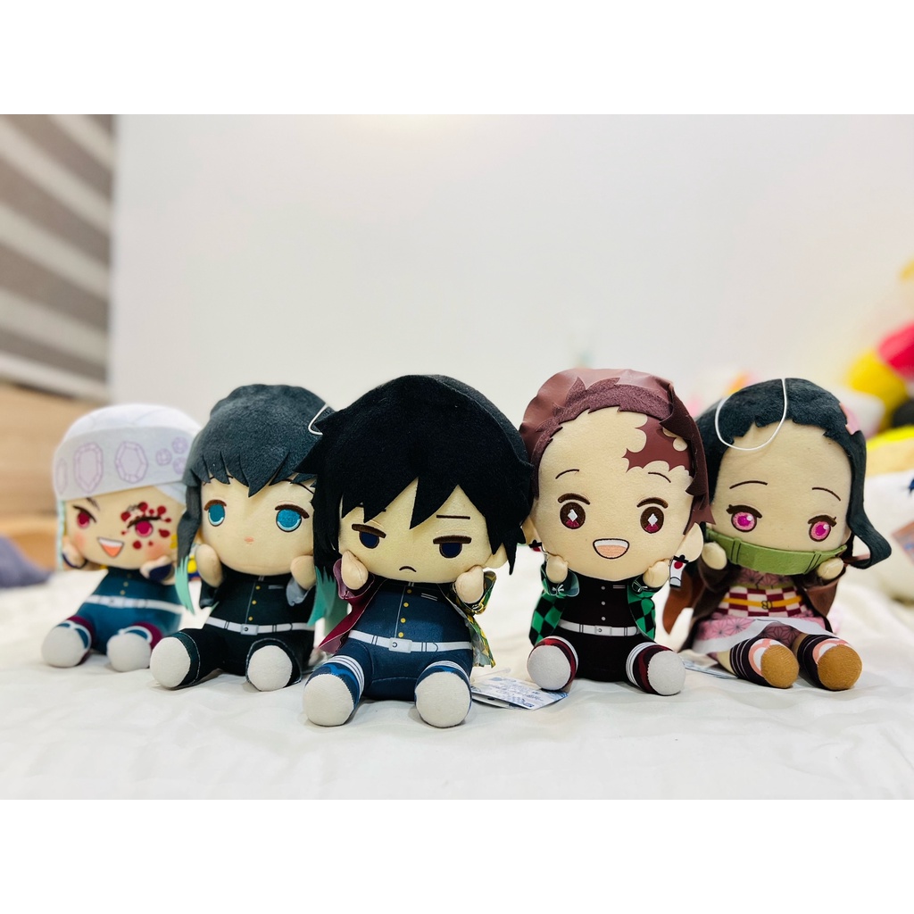 Gấu bông nhân vật phim THANH GƯƠM DIỆT QUỶ - KIMETSU NO YAIBA - Chính hãng BANDAI