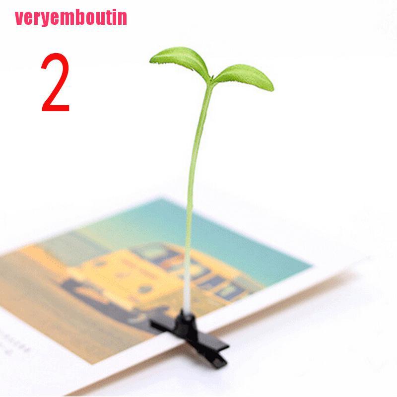 Kẹp tóc hình mầm cây xinh xắn cho các bé