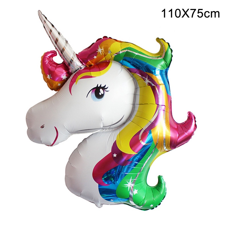 1 Set Bong Bóng Trang Trí Tiệc Sinh Nhật 1 Tuổi Hình Kỳ Lân