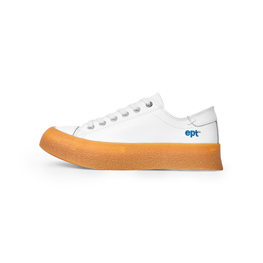 Giày thể thao sneaker hiệu EPT - DIVE LE  - Màu Trắng Đế Màu Vàng nam nữ
