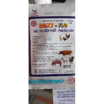 Doxy- Flo napha sử dụng Gà Heo Cá. 100gr