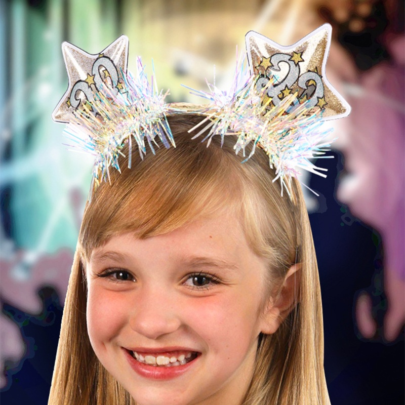 Cài Tóc Đính Kim Tuyến Lấp Lánh Mừng Năm Mới 2022