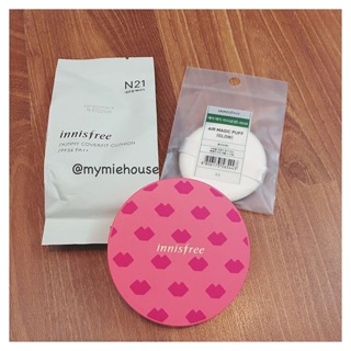 PHẤN NƯỚC SKINNY COVER FIT CUSHION INNISFREE SPF 34 PA ++