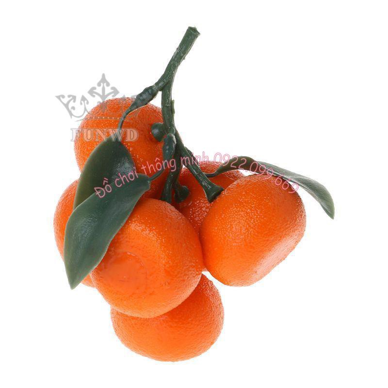 Chùm quất giả, quýt giả - Trái Cây Giả Dùng Trang Trí Nhà Cửa