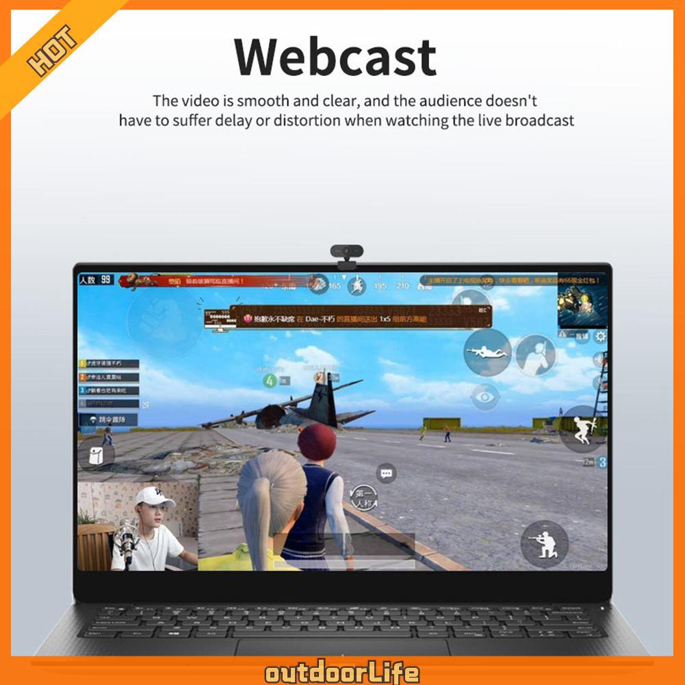 Webcam Full Hd 1080p Kèm Mic Usb 2.0 Cho Video Conference | BigBuy360 - bigbuy360.vn