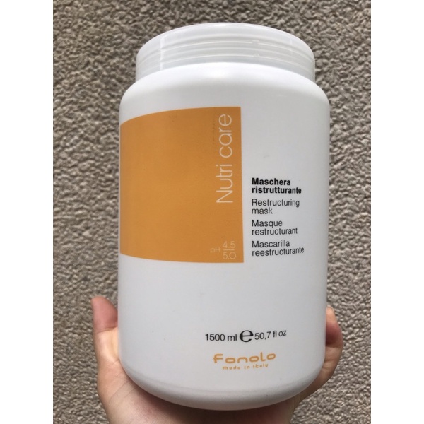 Dầu hấp ủ tóc Fanolo Nutricare chính hãng Ý 1500ml