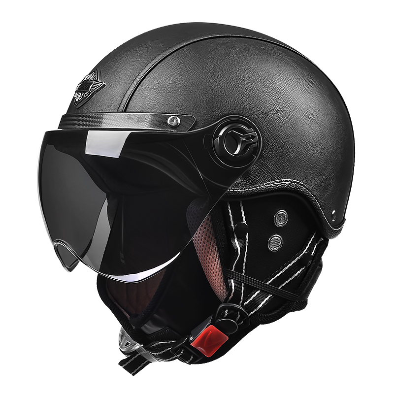 Moto Vintage Và An Toàn Xe Tay Ga Xe Đạp Động Cơ Vintage Xe Máy Điện Retro Mũ Bảo Hiểm An Toàn Kính 