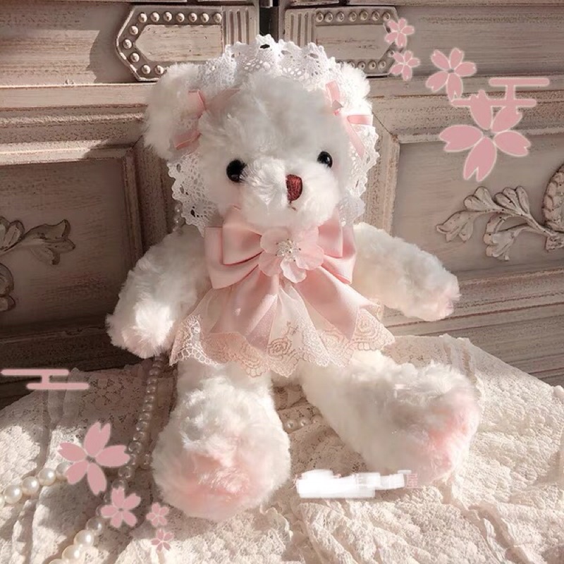 YAS0361-Túi xách lolita gấu hoa anh đào