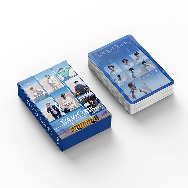 &lt;lomo card&gt;BTS Album Yet to come official same style lomo card 55 collectible postcards