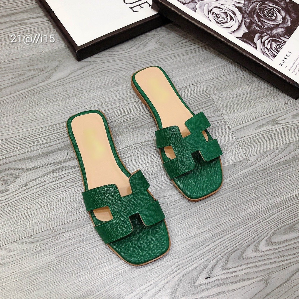 DÉP QUAI NGANG NỮ HÌNH CHỮ H CÓ SIZE LỚN 35-41