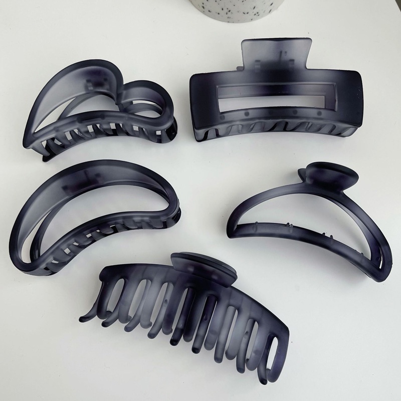 Kẹp tóc càng cua cỡ lớn phong cách thời trang retro cho nữ