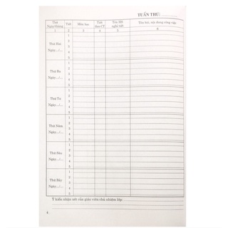 Sách - Sổ Ghi Đầu Bài