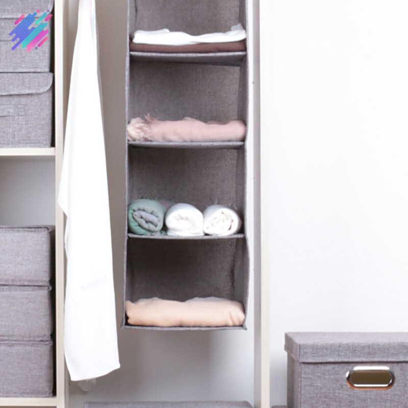 Hộp vải đựng đồ đa năng treo tủ quần áo siêu tiện lợi