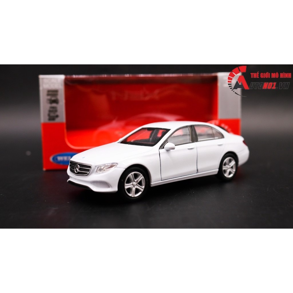 MÔ HÌNH MERCEDES-BENZ E-CLASS 2016 WHITE 1:36 WELLY 4514