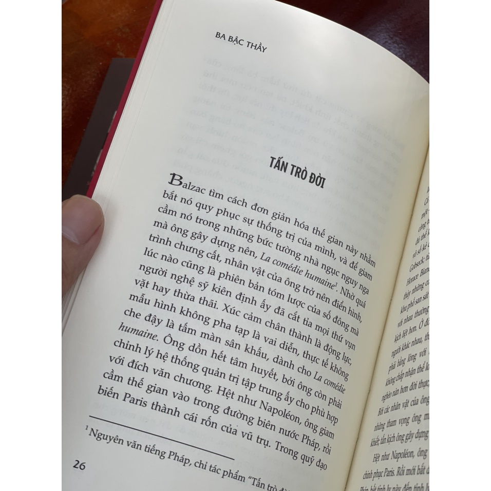 Sách - [bìa cứng in giới hạn 150c] Ba bậc thầy Balzac -  Dickens - Dostoevsky – Stefan Zweig – Nguyễn Tuấn Bình dịch