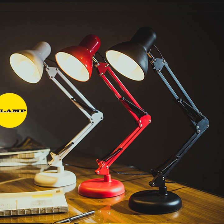 Đèn để bàn MONSKY DPX03 cao cấp kèm bóng led cao cấp và kẹp bàn nhựa