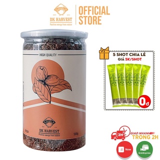 Hạt Lanh Nâu Hữu Cơ DK HARVEST - 500g - Hạt lanh hữu cơ - Hạt dinh dưỡng