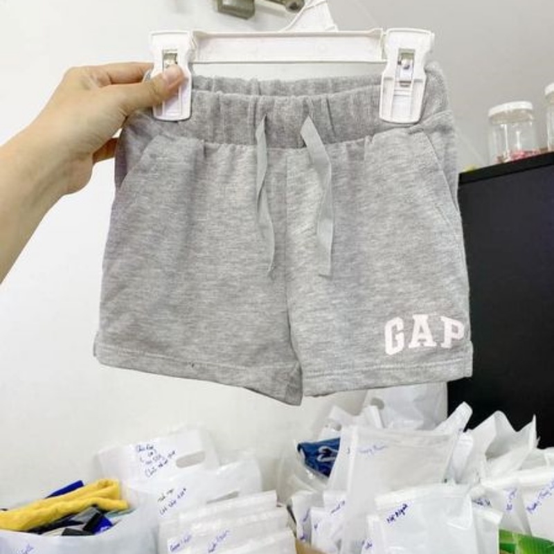 Quần bé gái bé trai phong cách Hàn short đùi GA hàng xuất dư cao cấp chất cotton combo 3 quần Xiaomimi E2.024.8