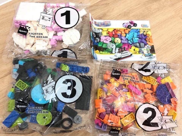 Bộ lego 460 chi tiết