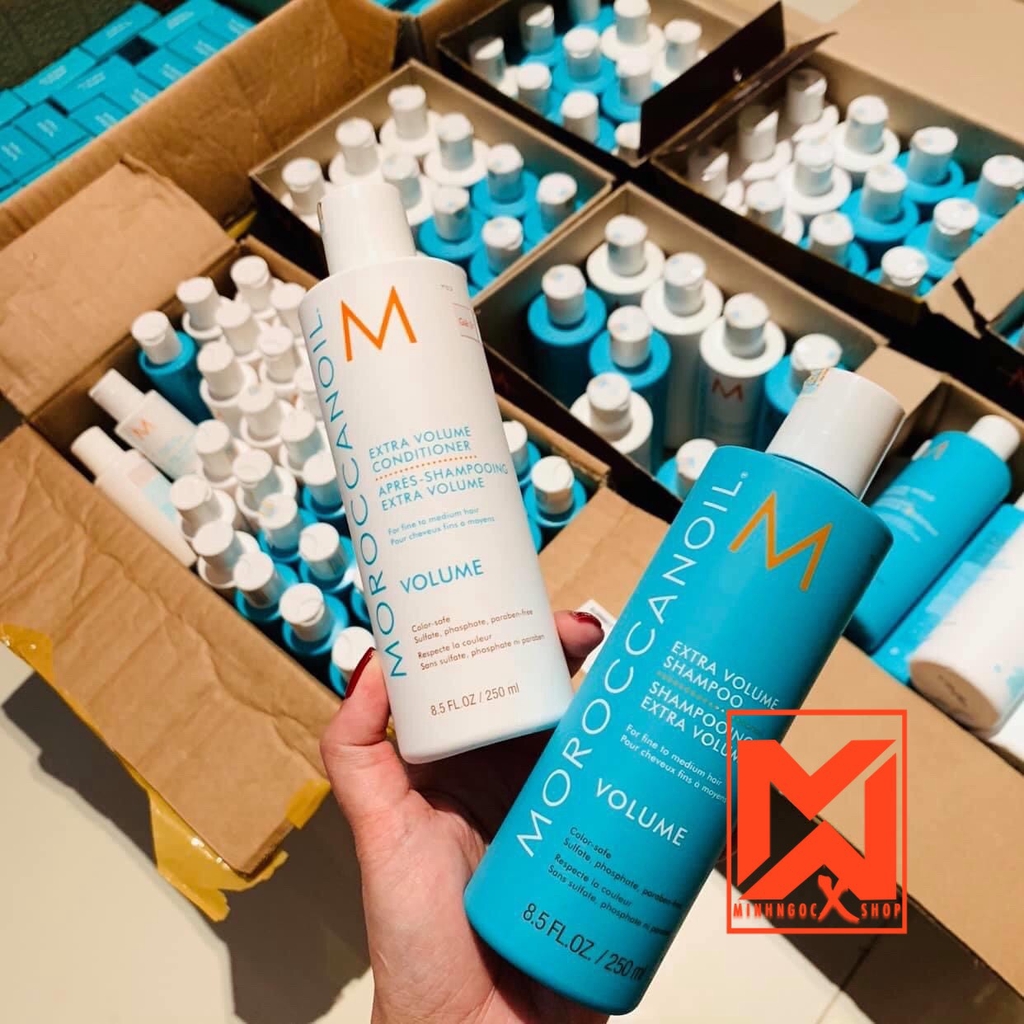 ✅[ MOROCCANOIL ] DẦU GỘI XẢ TĂNG PHỒNG MOROCCANOIL VOLUME 250ML CHÍNH HÃNG