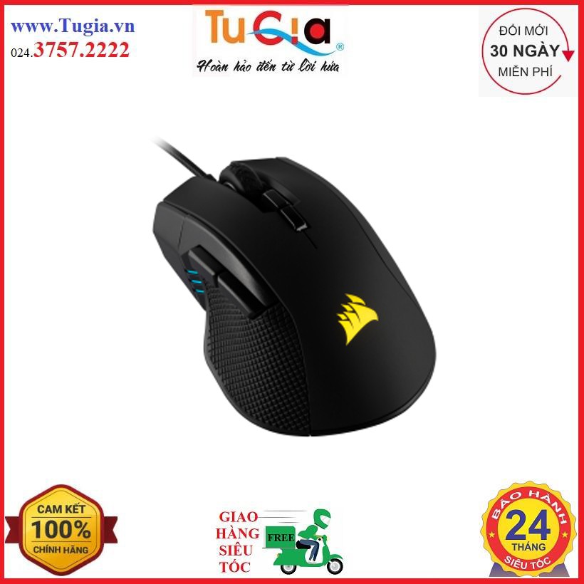 Chuột Corsair Iron Claw RGB 18k DPI (CH-9307011-AP)