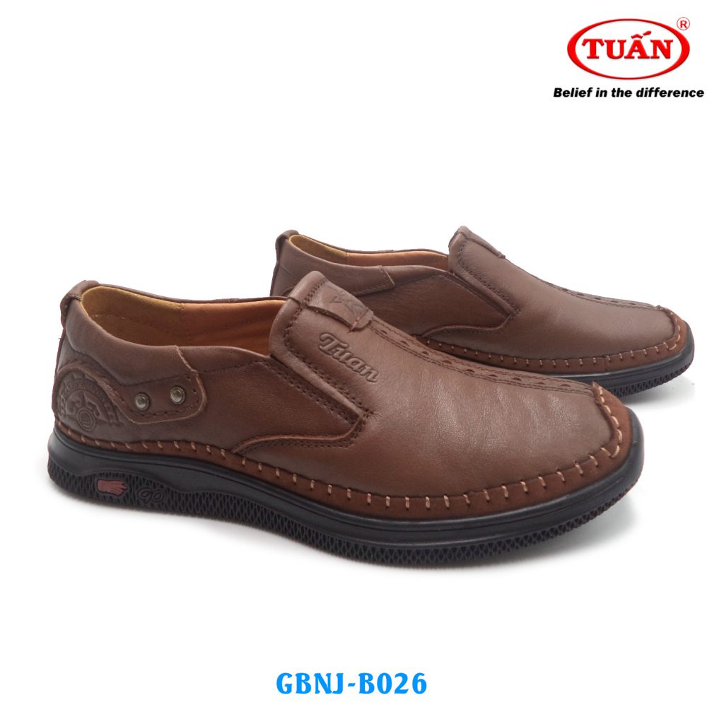 Giày da nam giày lười nam cao cấp thương hiệu Tuấn GBNJ-026