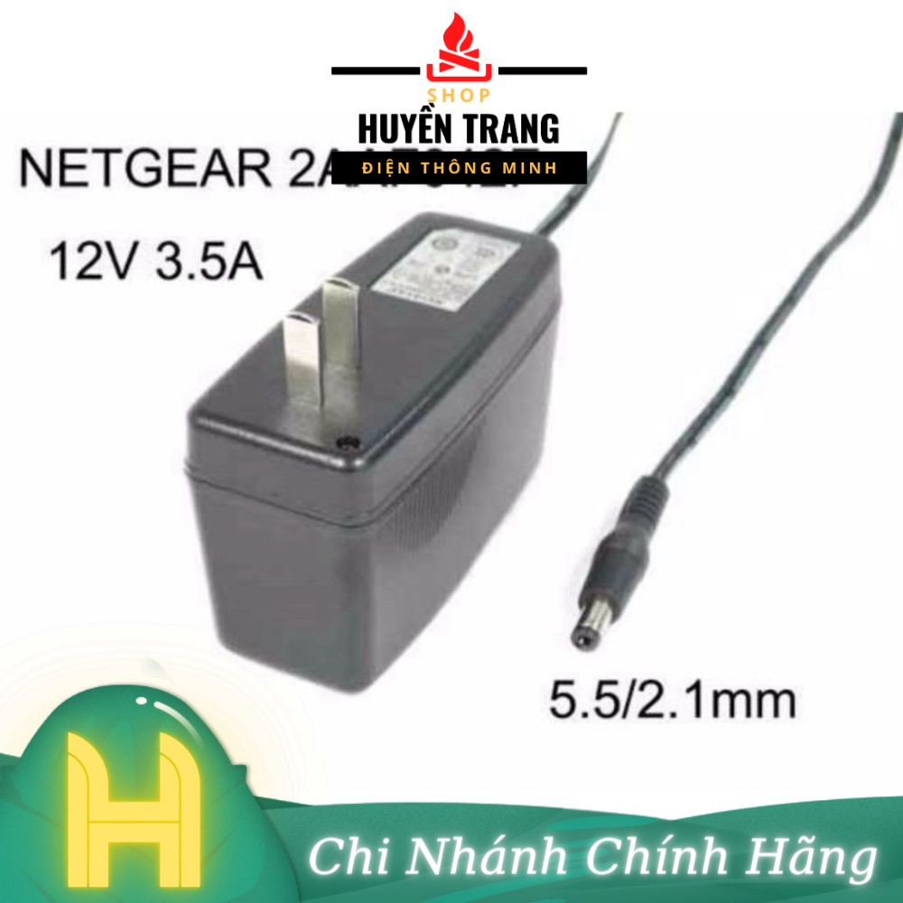 [Nguồn Chuẩn] Nguồn Adapter 12V 3.5A NETGEAR Jack 5.5x2.1MM12V3.5A 2AAF042F