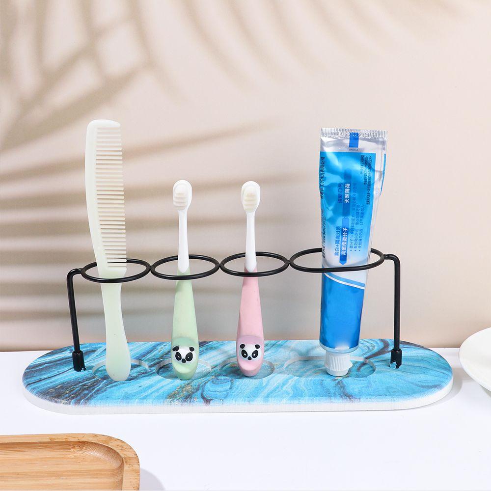 Giá Đỡ Bàn Chải Đánh Răng Đa Năng Chống Thấm Nước Tiện Lợi Dành Cho Nhà Tắm