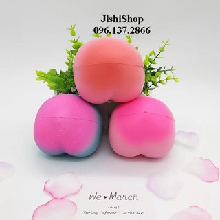 Squishy quả đào màu sắc  - quà cho bé AA