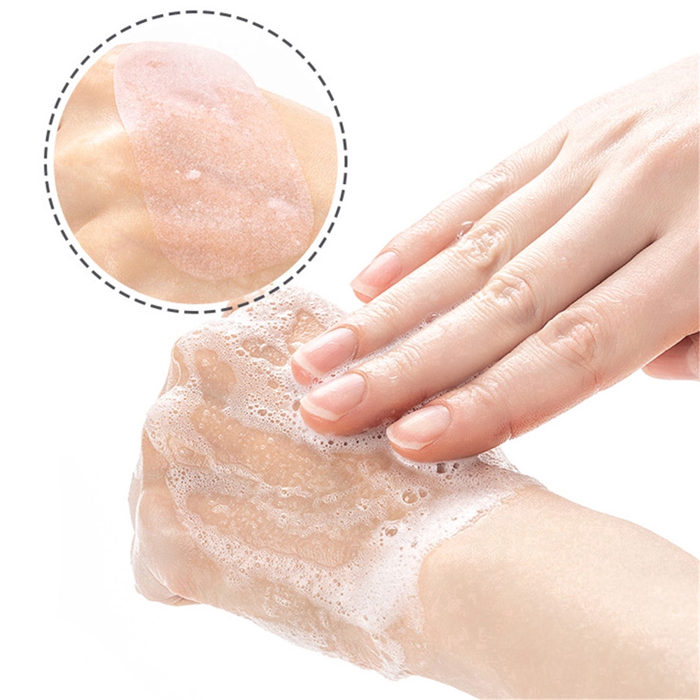 Set 20 miếng xà phòng giấy thiết kế nhỏ gọn