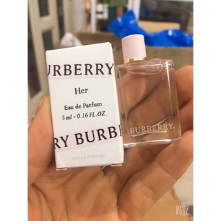 Nước hoa mini Bur berry Her EDP 5ml
