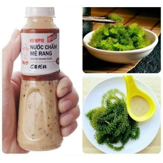 Chai sốt mè rang Kewpie 180ml chính hãng - ăn kèm rong nho