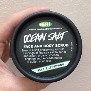 Tẩy tế bào chết Ocean Salt self preserving của LUSH 120g