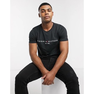 Áo thun unisex 100% cotton 4 chiều tommy