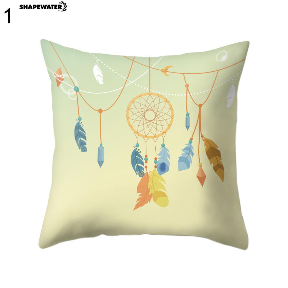 Gối tựa trang trí sofa , phòng ngủ , văn phòng. hình dreamcatcher