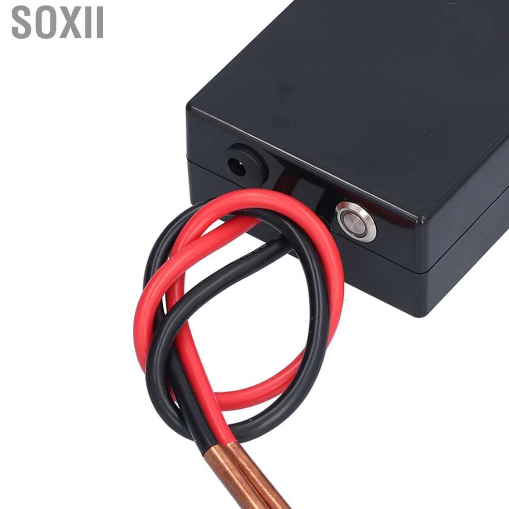 Soxii Spot Welder 18650 Battery Rechargeable Handheld Portable Machine with Heat Shrink Tube Nickel Sheet for Household