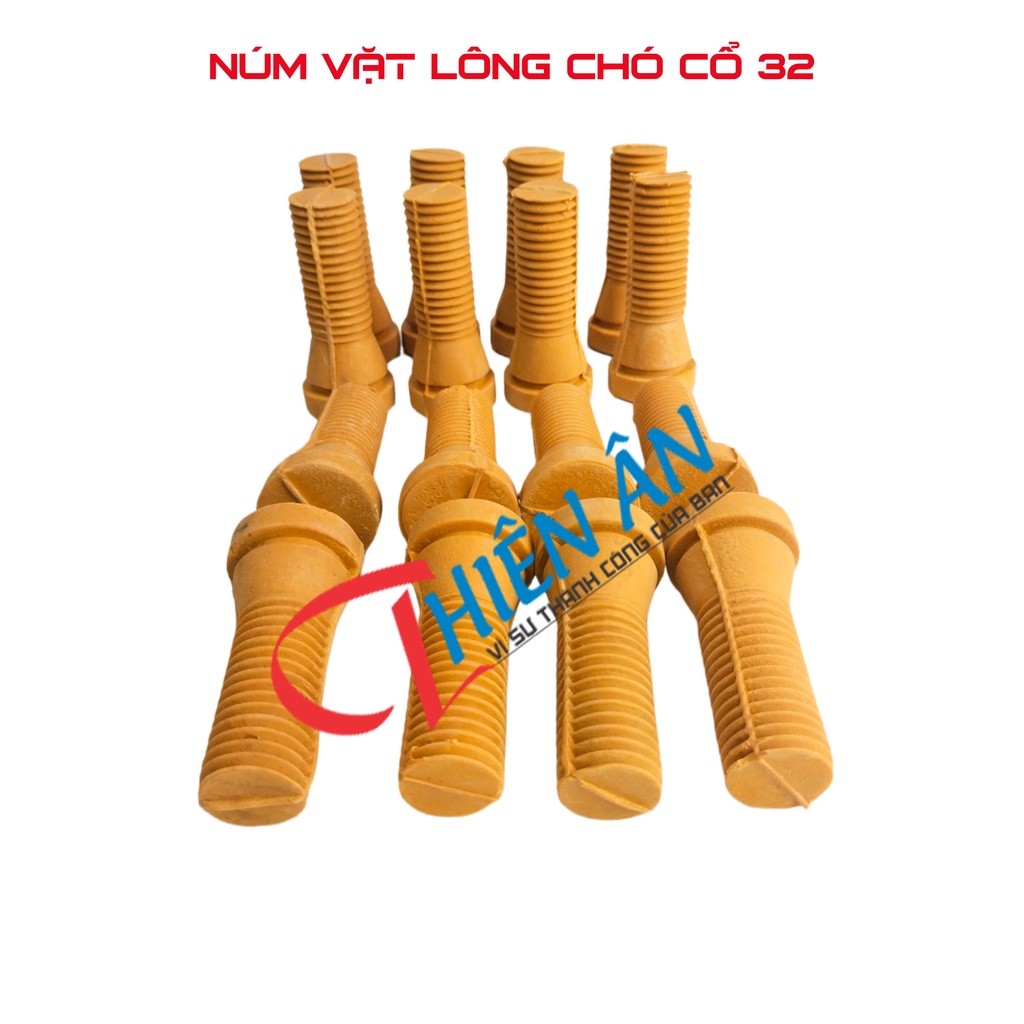 Núm mút cây cục cao su vặt lông chó dê số 32