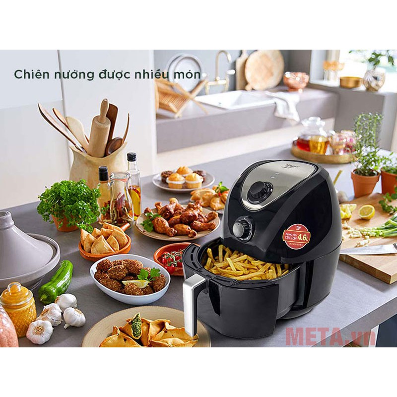 Nồi Chiên Không Dầu Hàn Quốc Chính Hãng Laheine LAF 707B 7 Lít Siêu To