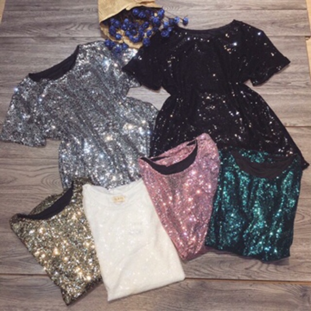 Áo nhũ kim sa hàng Ullzung siêu chảnh Quảng Châu