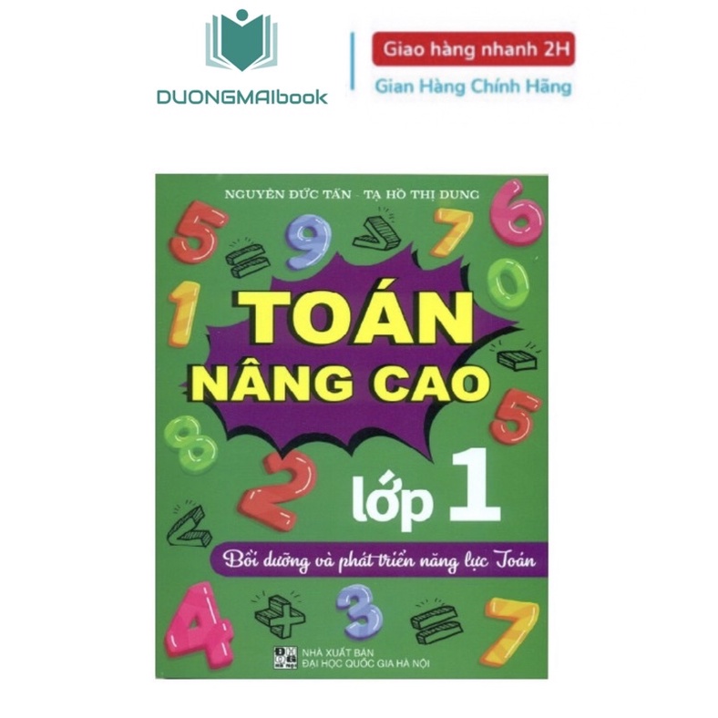 Sách - Toán nâng cao lớp 1 - Bồi dưỡng và phát triển năng lực Toán