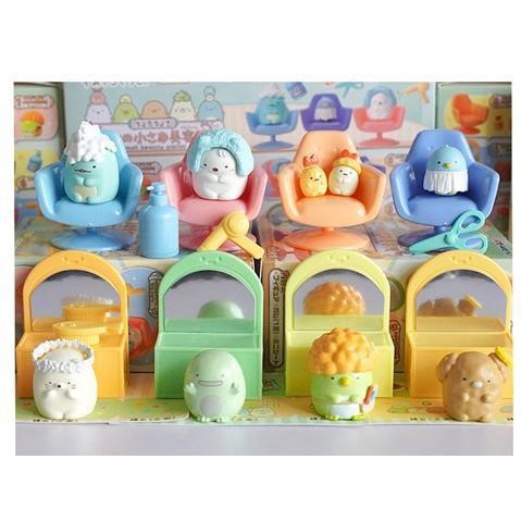 Blind Box 8 Mẫu Sumikko Gurashi Tiệm Làm Đẹp Cực CUTE Cực Sắc Nét Hộp Mù Ngẫu Nhiên