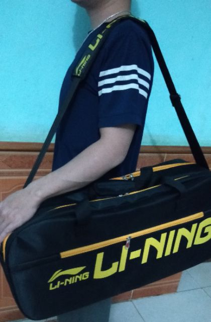 Túi vợt vuông 2 ngăn chính