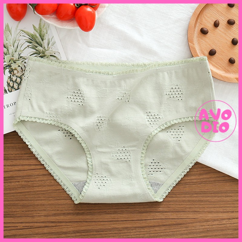 Quần lót nữ cotton thông hơi cao cấp mềm mịn thoáng mát suốt cả ngày - QL052