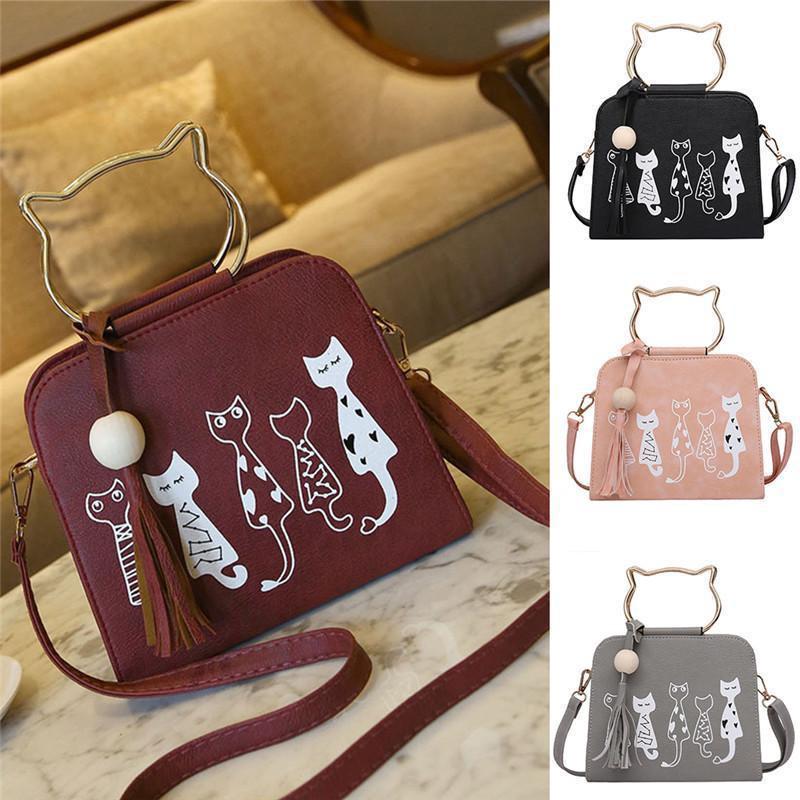 Túi Đeo Chéo Hình Mèo túi xách nữ chanel túi xách ysl túi dg túi hobo túi michael kors túi xách màu hồng túi moschino