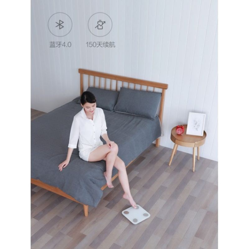 Cân Điện Tử Thông Minh Xiaomi Yunmai Mini 2 - Đo 17 chỉ số cơ thể, kết nối app - Bảo hành 12 Tháng