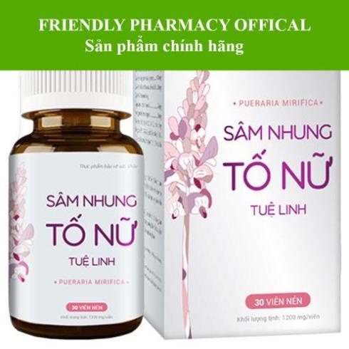 Sâm Nhung Tố Nữ Tuệ Linh - hỗ trợ tăng cường sinh lý nữ, giúp đẹp da, làm chậm lão hóa (30 viên)