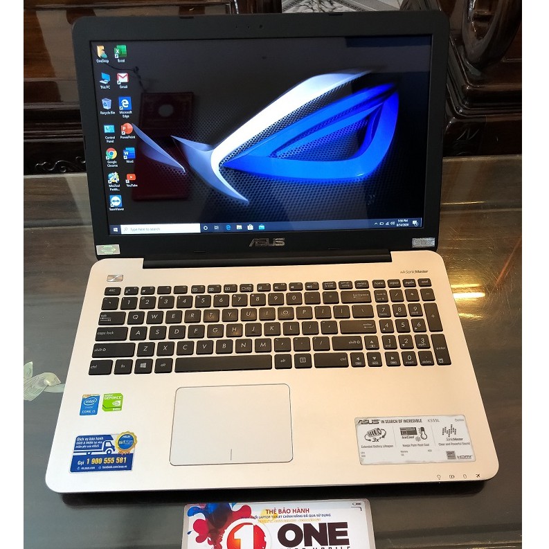 [Laptop Gaming - Giá Rẻ] Asus k555L Core i5 5200U/ Ram 8Gb/ Card đồ họa rời Nvidia GT940MX/ Chiến Game Mạnh mẽ . | BigBuy360 - bigbuy360.vn